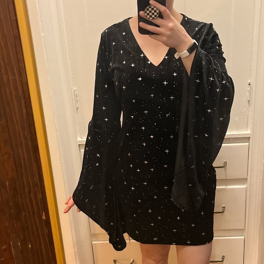 Witchy starry dress